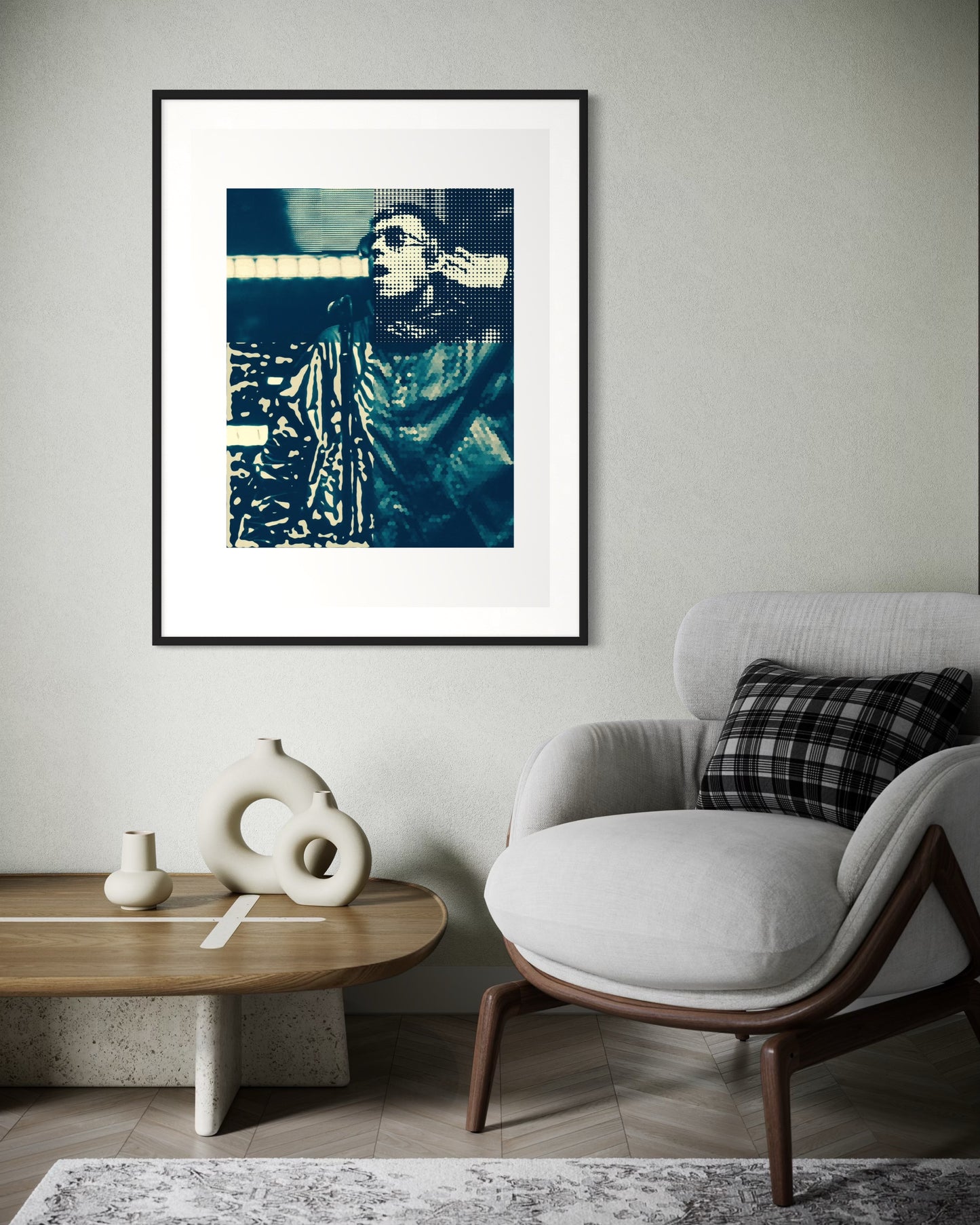 Oasis Icon Series No.8  Can’t Hear You  45x60 cm / 17x23.5″