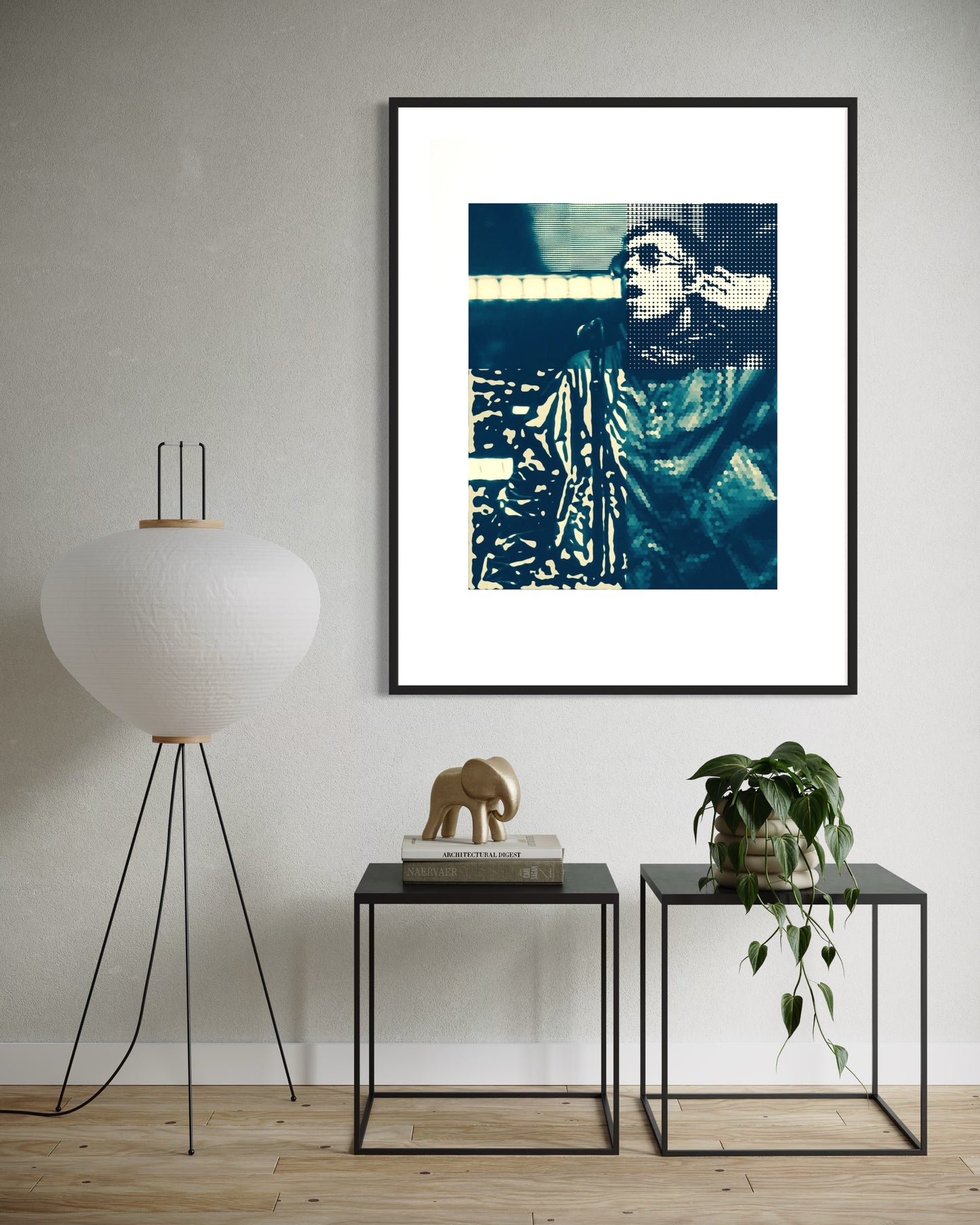 Oasis Icon Series No.8  Can’t Hear You  45x60 cm / 17x23.5″