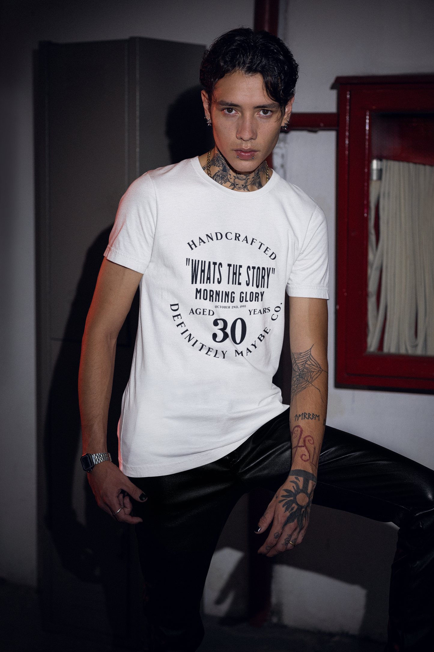 Morning Glory By Definitely Maybe Co. '95 TO '25 30TH Anniversary Collector’s LTD Edition Tee Unisex Crewneck T-shirt