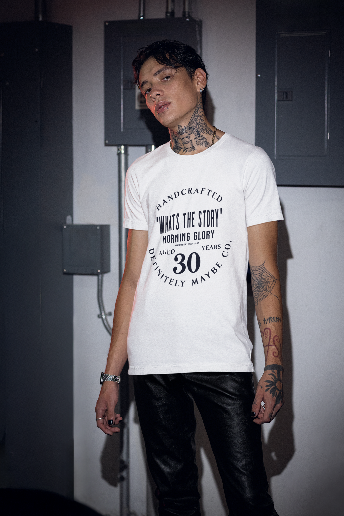 Morning Glory By Definitely Maybe Co. '95 TO '25 30TH Anniversary Collector’s LTD Edition Tee Unisex Crewneck T-shirt