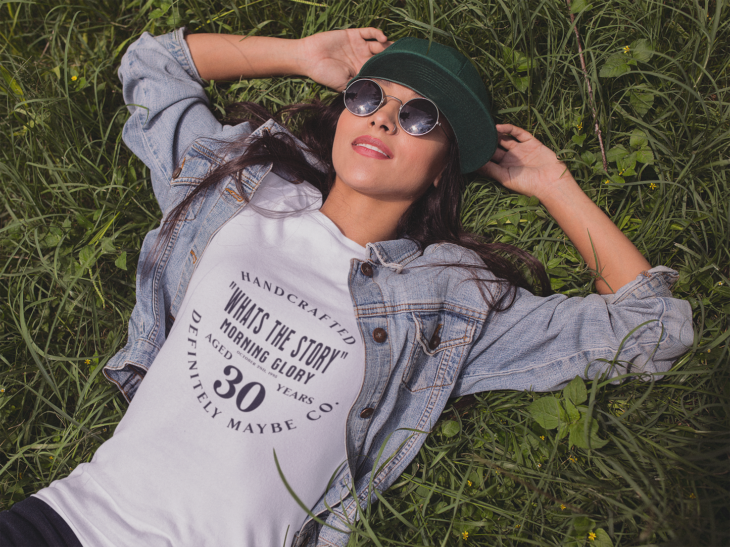 Morning Glory By Definitely Maybe Co. '95 TO '25 30TH Anniversary Collector’s LTD Edition Tee Unisex Crewneck T-shirt