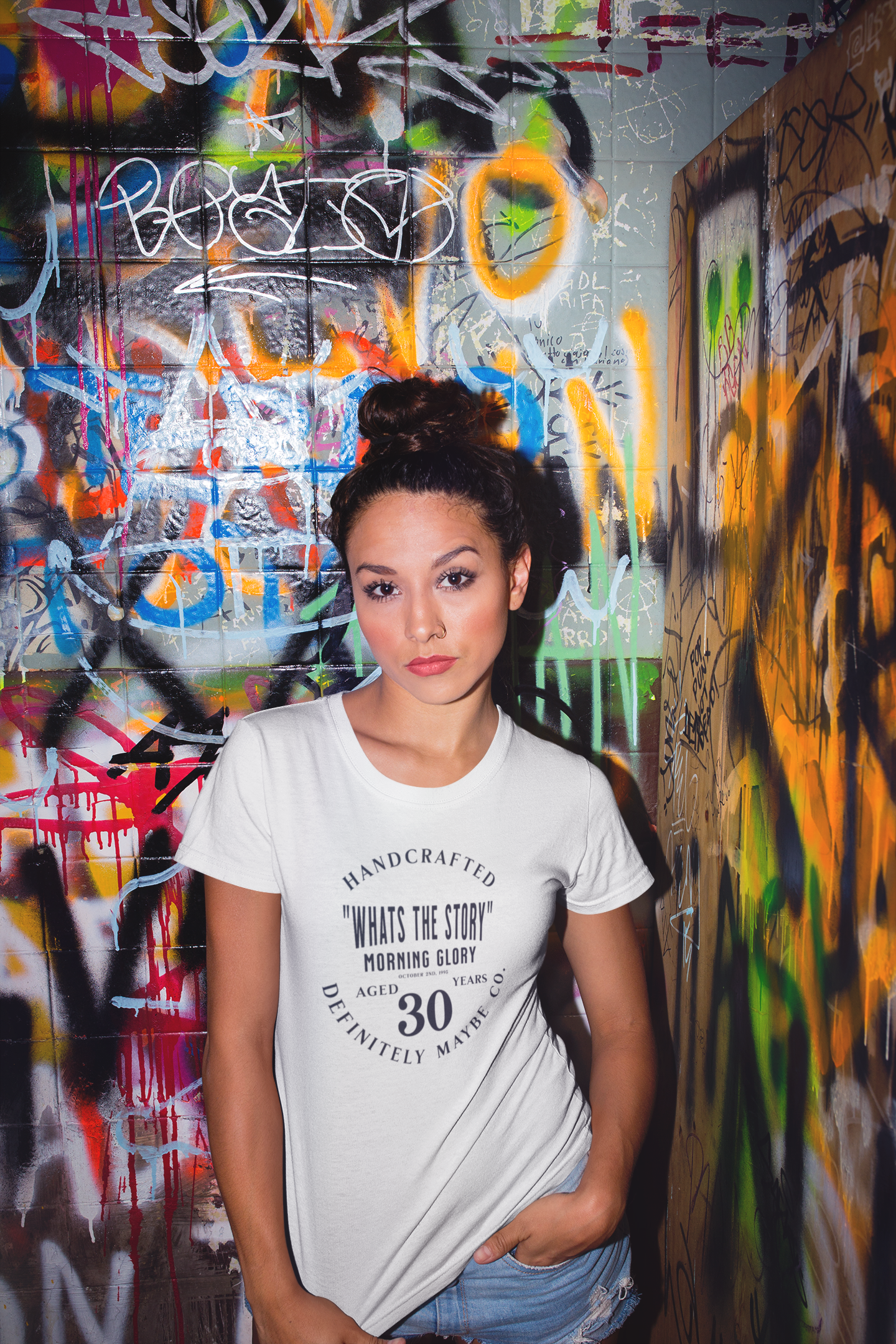Morning Glory By Definitely Maybe Co. '95 TO '25 30TH Anniversary Collector’s LTD Edition Tee Unisex Crewneck T-shirt