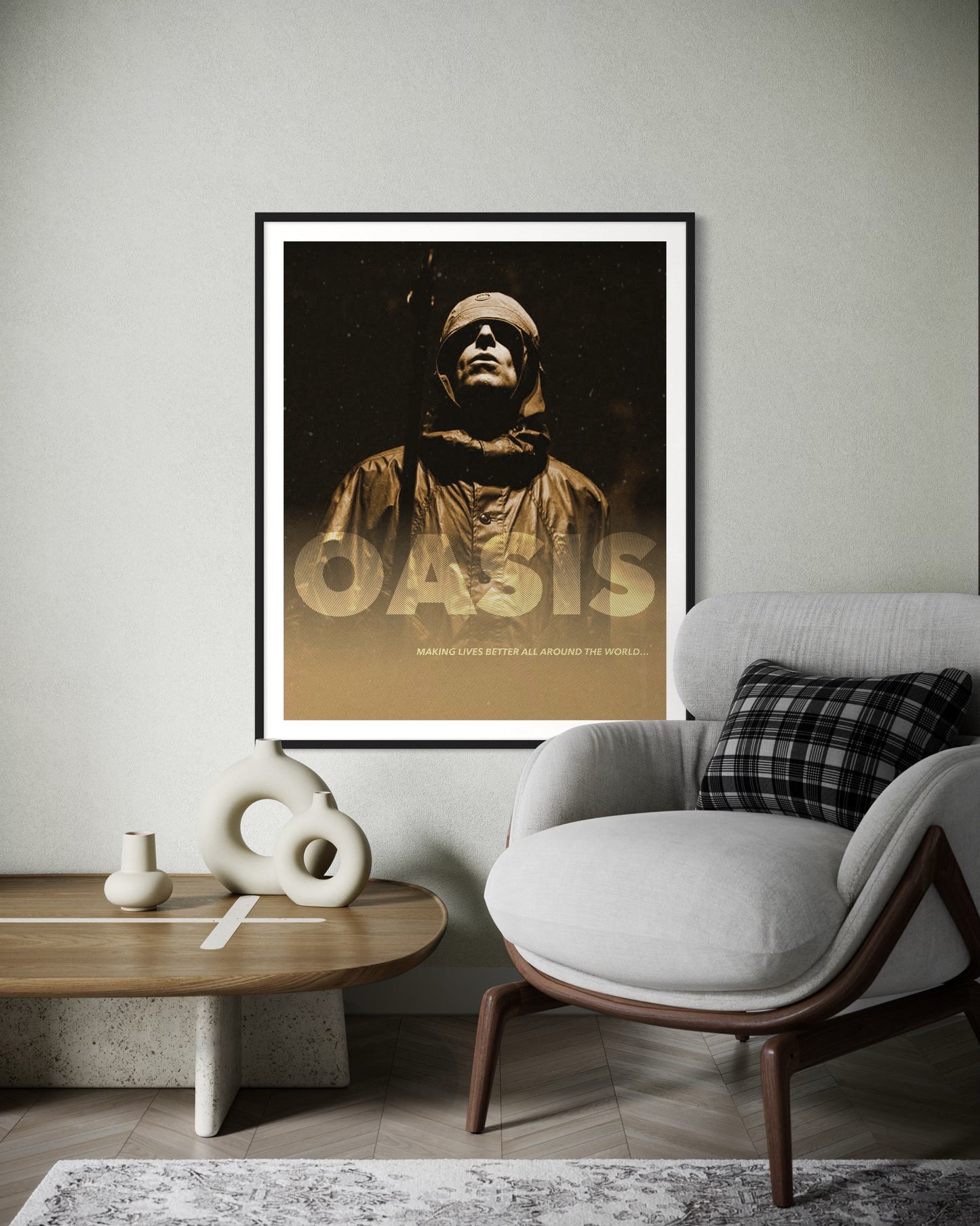 Oasis Icon Series No.3 — Making Lives Better l  45x60 cm / 17x23.5″