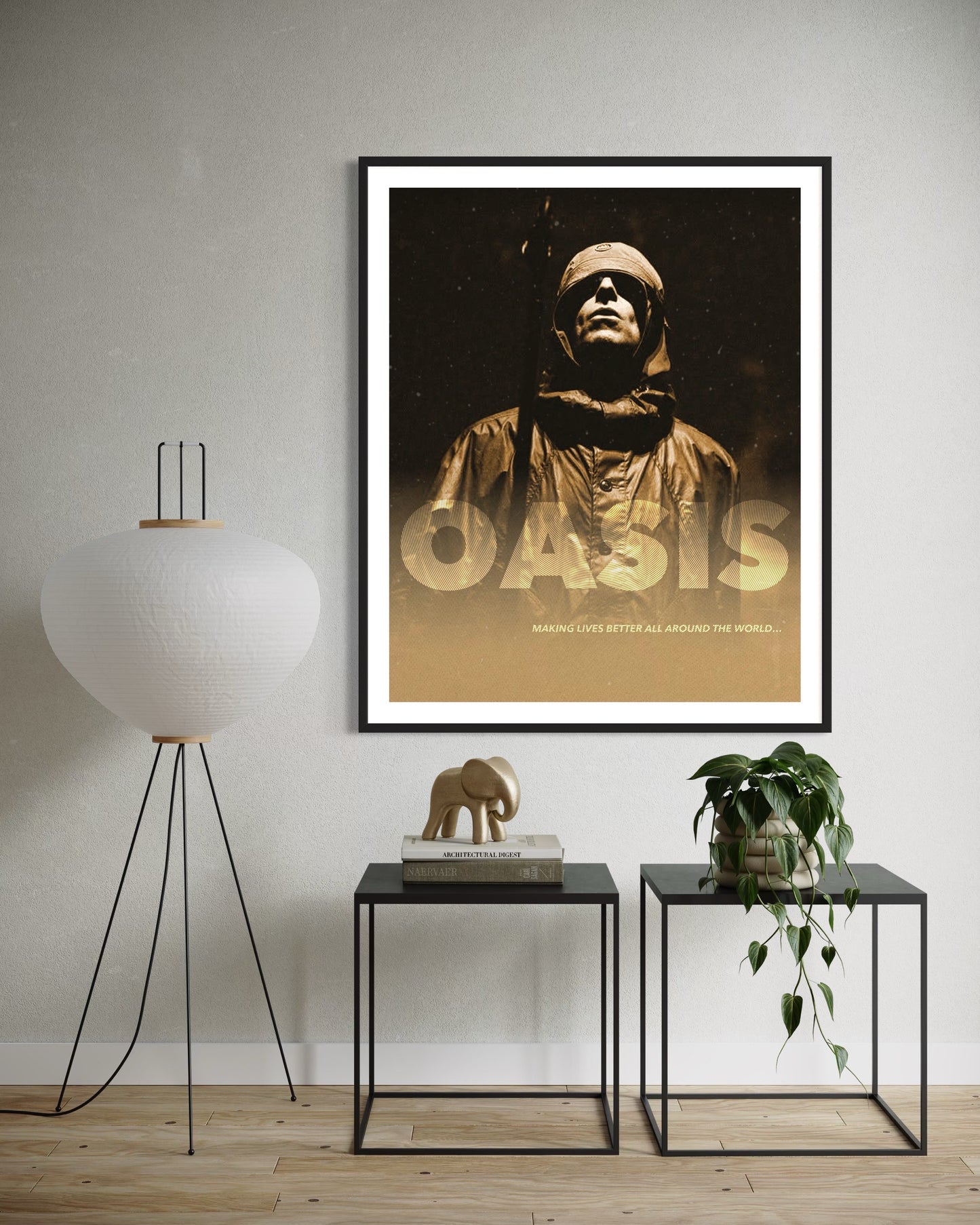 Oasis Icon Series No.3 — Making Lives Better l  45x60 cm / 17x23.5″