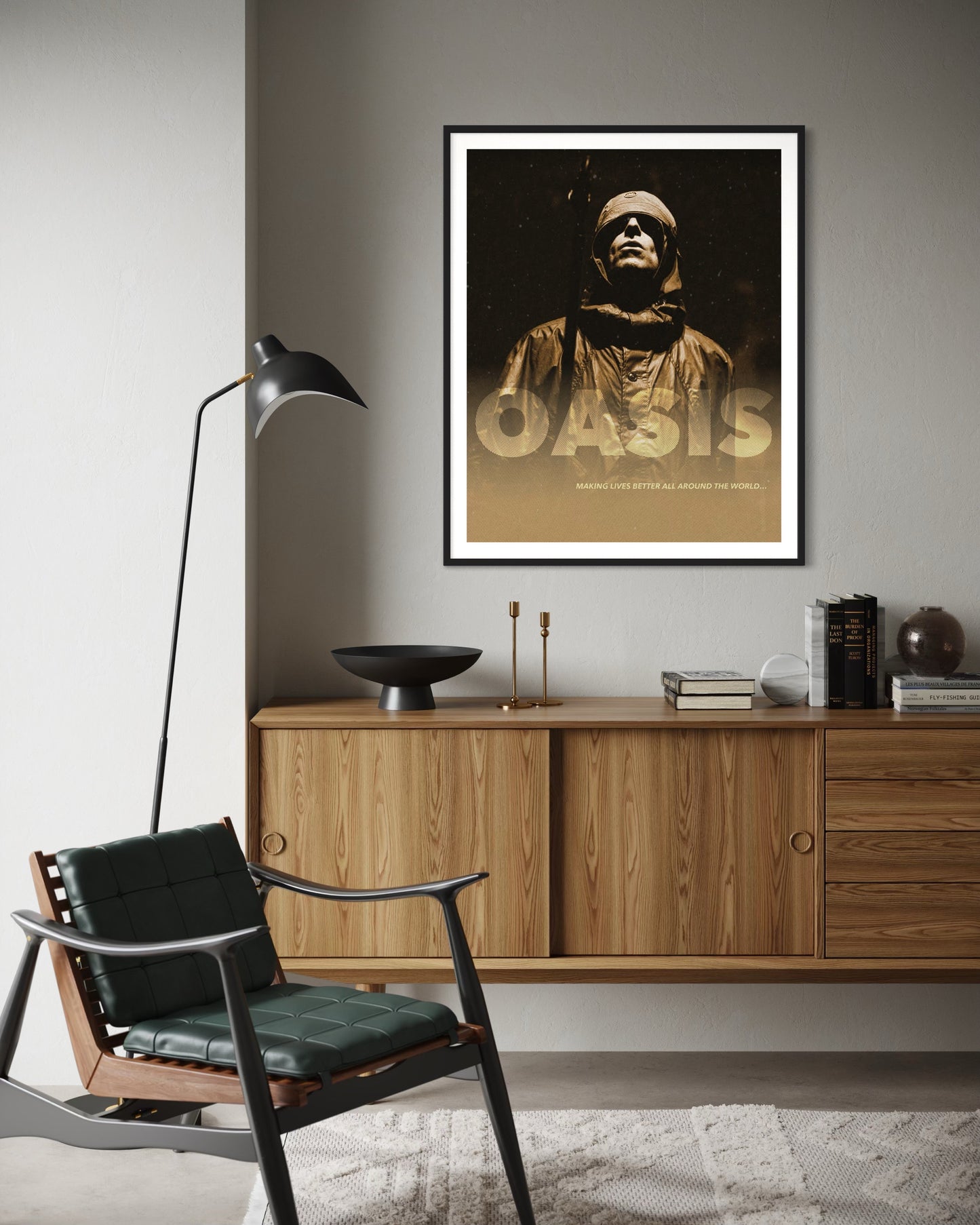 Oasis Icon Series No.3 — Making Lives Better l  45x60 cm / 17x23.5″