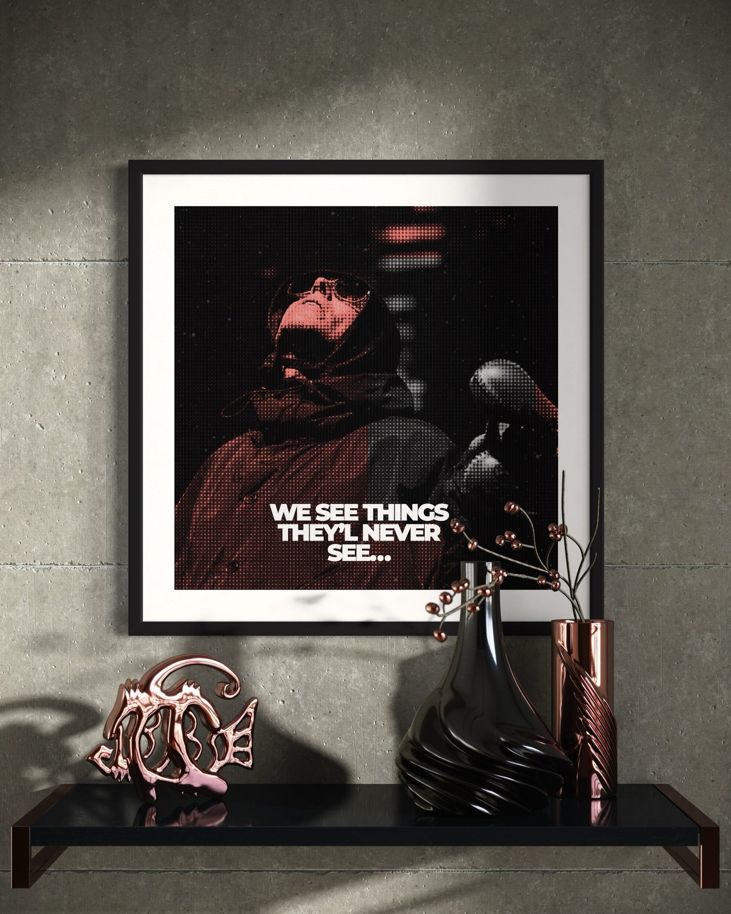 Oasis Icon Series No.4 — We See Things - 50x50 cm / 20x20″