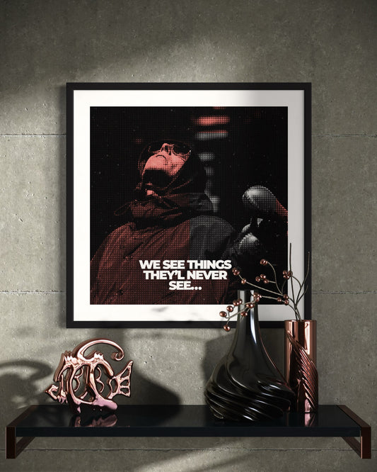 Oasis Icon Series No.4 — We See Things - 50x50 cm / 20x20″