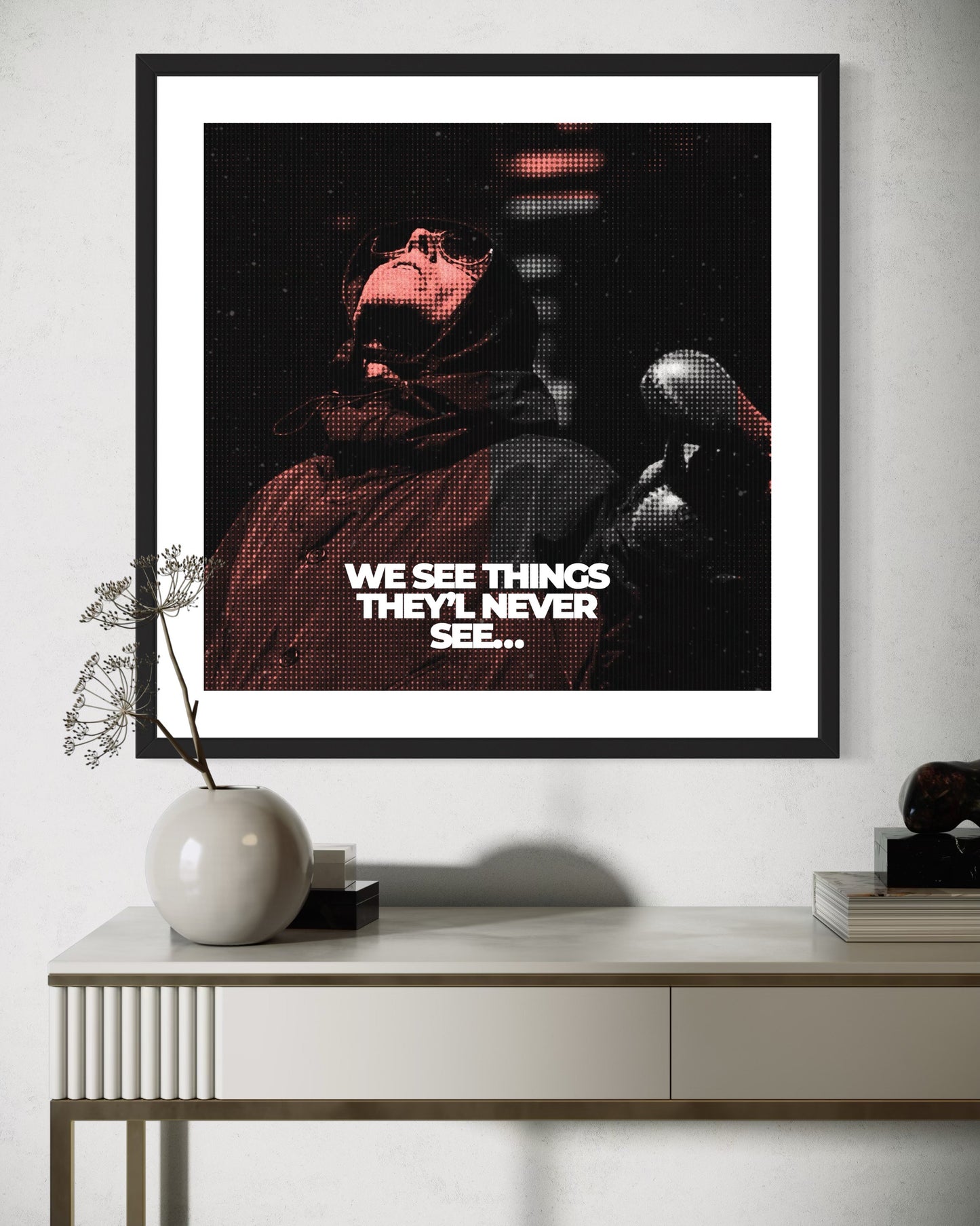 Oasis Icon Series No.4 — We See Things - 50x50 cm / 20x20″